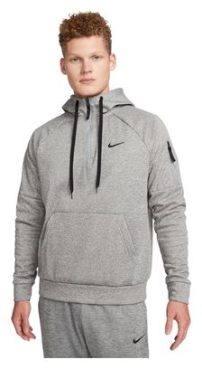 Sweat à capuche Nike Therma-Fit Training Gris