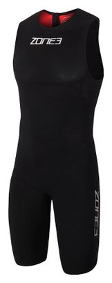 Combinaison Trifonction sans Manche Zone3 Streamline Noir Rouge
