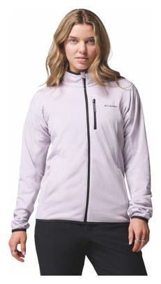 Polar Columbia Essential Hike Grid Full Zip Viola Donna