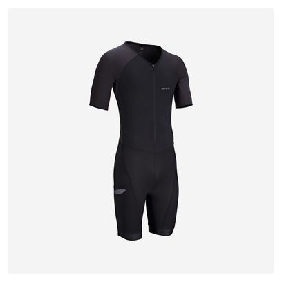 Van Rysel Short Course Tri-suit Black