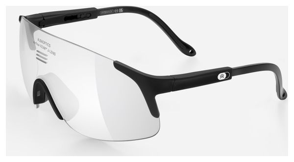 Alba Optics Jumbo Black Vzum Super Alu Sunglasses