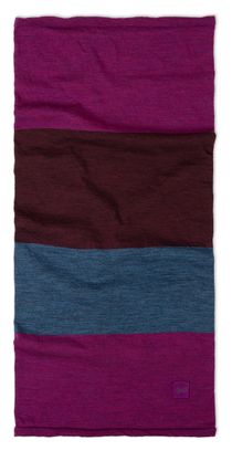 Move Block Merino Buff Neck Warmer - Magenta