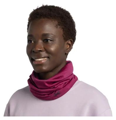 Buff Merino Lightweight Solid Violet Choker