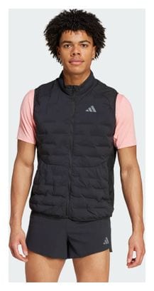 Adidas Adizero Vest Zwart Heren Mouwloos Thermisch Jasje