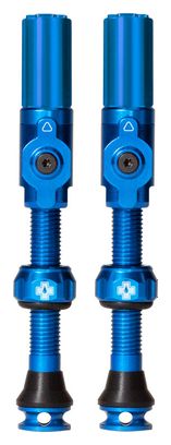 Valves Tubeless Muc-Off Big Bore Hybrid Bleu