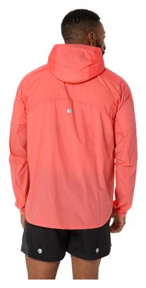 Asics Road Packable Windbreaker Vest Rouge Homme