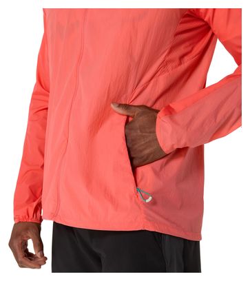 Asics Road Packable Windbreaker Vest Rouge Homme