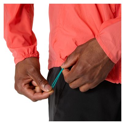 Asics Road Packable Windbreaker Vest Rouge Homme
