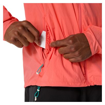 Asics Road Packable Windbreaker Vest Rouge Homme
