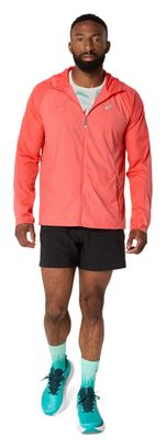 Asics Road Packable Windbreaker Vest Rouge Homme
