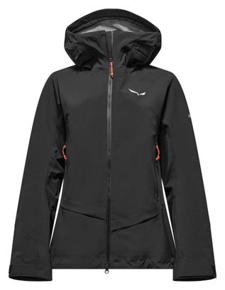 Giacca impermeabile Salewa Ortles Gore-Tex 3L Epe nera da donna