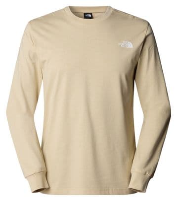 Camiseta de manga larga The North Face Easy Beige