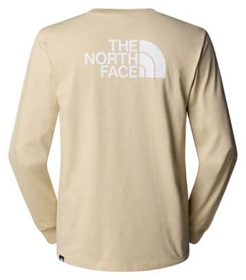 The North Face Easy Beige Herren Langarmshirt