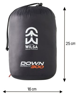 Sac de Couchage Duvets Ultralite Down 300 Zip Gauche Noir
