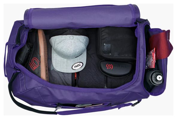 Reistas Evoc Duffle 100L Paars en Zwart 