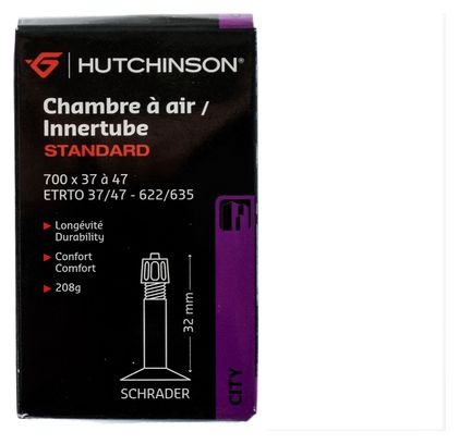 HUTCHINSON Innenrohr STANDARD 700 x 37 - 47mm Schrader