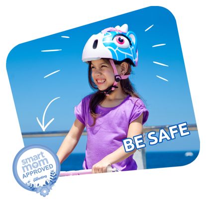 Casque de Vélo pour enfants | Girafe Marron | Crazy Safety | Certifié EN1078