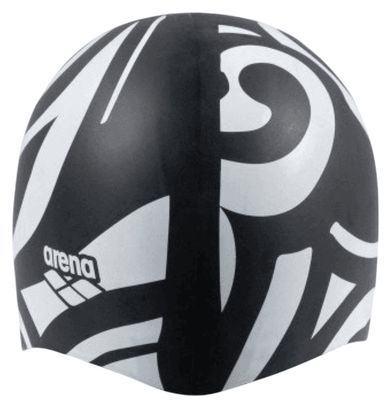 Arena Reversible Badekappe Schwarz/Weiß