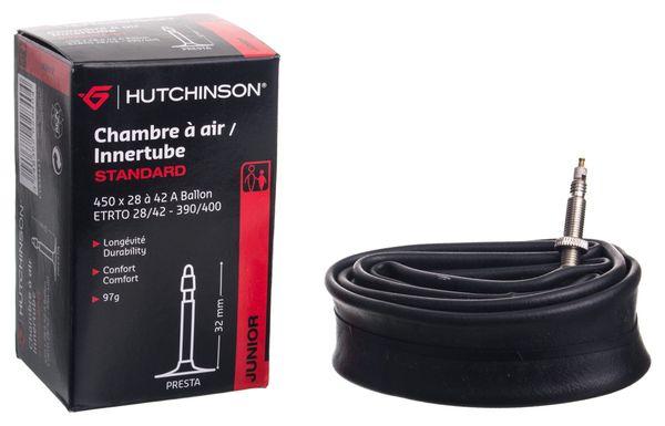 HUTCHINSON Schlauch Kinder Standard 450x28 / 42 Presta 32mm