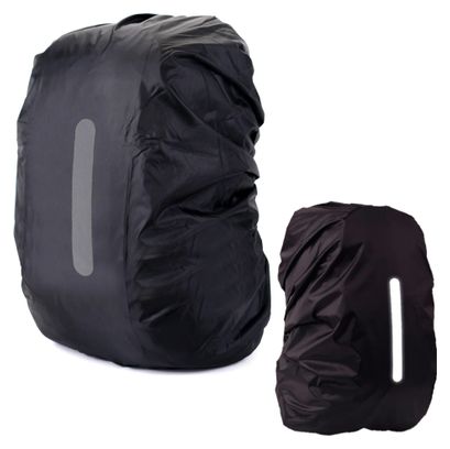 Funda de lluvia reflectante impermeable para mochila – Protección lluvia y seguridad nocturna