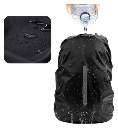 Funda de lluvia reflectante impermeable para mochila – Protección lluvia y seguridad nocturna
