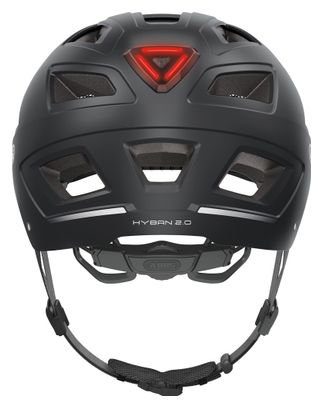 Abus Hyban 2.0 Velvet Black Urban Helm
