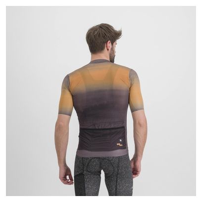 Sportful Sky Rider Supergiara Violett/Orange Kurzarmtrikot