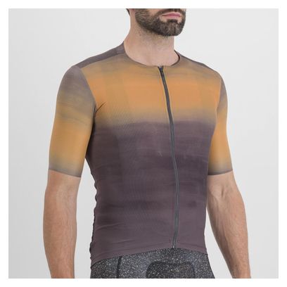 Sportful Sky Rider Supergiara Violett/Orange Kurzarmtrikot