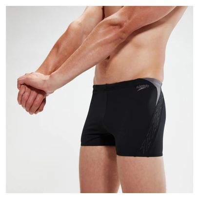 Costume da bagno Speedo HyperBoom Splice Nero/Grigio 85 cm