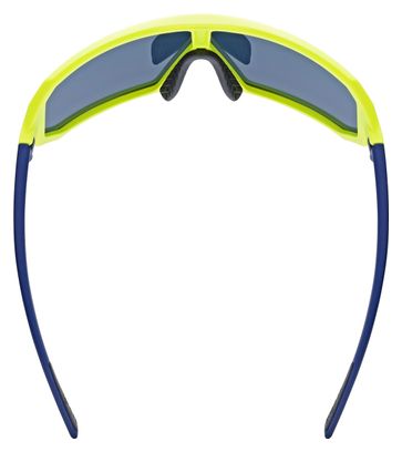 Uvex Sportstyle 237 Brille Gelb/Spiegelgläser Blau