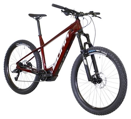 Vélo d'Exposition - VTT Électrique Semi-Rigide Sunn Flash S2 Microshift Mezzu 9V 27 5'' 500 Wh Bordeau 2022 / Très bon État