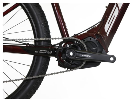 Vélo d'Exposition - VTT Électrique Semi-Rigide Sunn Flash S2 Microshift Mezzu 9V 27 5'' 500 Wh Bordeau 2022 / Très bon État