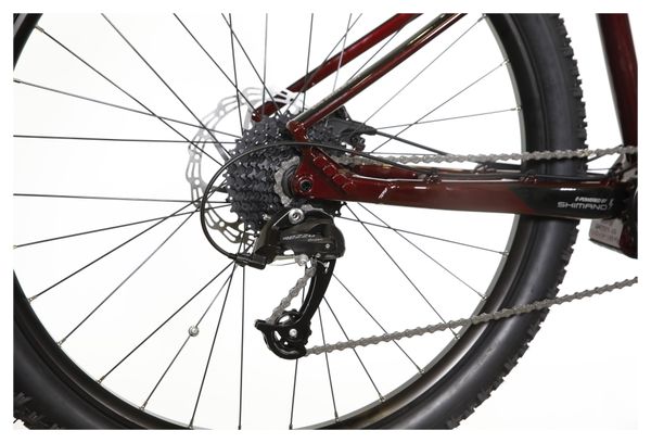 Vélo d'Exposition - VTT Électrique Semi-Rigide Sunn Flash S2 Microshift Mezzu 9V 27 5'' 500 Wh Bordeau 2022 / Très bon État