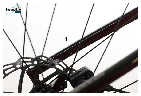Vélo d'Exposition - VTT Électrique Semi-Rigide Sunn Flash S2 Microshift Mezzu 9V 27 5'' 500 Wh Bordeau 2022 / Très bon État