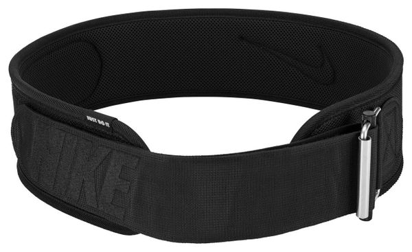Cinturón de musculación Nike Lifting Belt negro