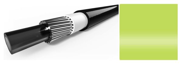 Elvedes 10m Gear Cable with Green Liner 4.2mm 