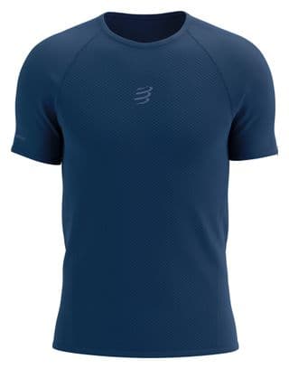 Maillot manches courtes Compressport Trail Racing Bleu Homme