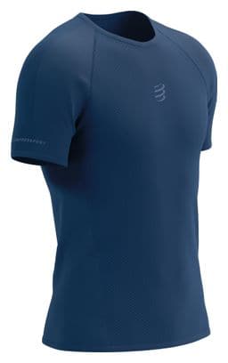 Maillot manches courtes Compressport Trail Racing Bleu Homme