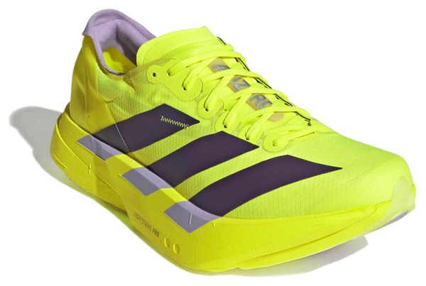 Chaussures Running adidas Adizero Adios Pro 4 Jaune/Violet Homme