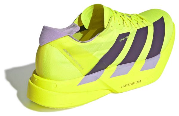 Chaussures Running adidas Adizero Adios Pro 4 Jaune/Violet Homme