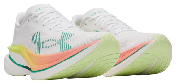 Under Armour Velociti Elite 3 Laufschuhe, Weiß/Mehrfarbig, Unisex