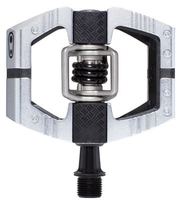 Crankbrothers Mallet Enduro - Silver Edition Pedali Clipless Argento Lucido