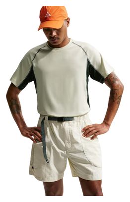 Maglia a maniche corte Nike ACG Wildsee beige da uomo
