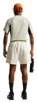 Maglia a maniche corte Nike ACG Wildsee beige da uomo