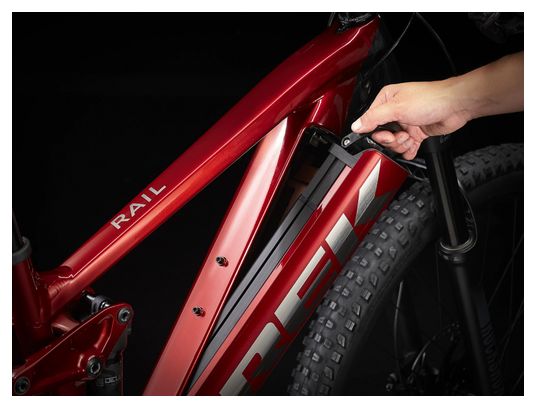MTB elettrica a sospensione completa Trek Rail Shimano Deore 12V
