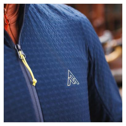 Maillot Manches Longues 7Mesh Seton Bleu Midnight 