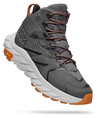 Hoka Anacapa Mid GTX Hiking Shoes Gray