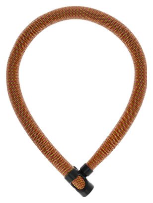 Abus IvyTex 7210 / 85cm Cadena Antirrobo Naranja