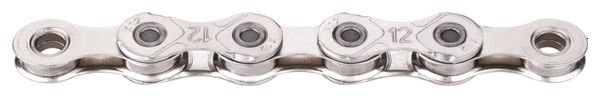 KMC X12 Gewachste Kette 12S Silber
