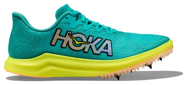 Chaussures d'Athlétisme Unisexe Hoka Cielo X 2 LD Bleu Vert Jaune